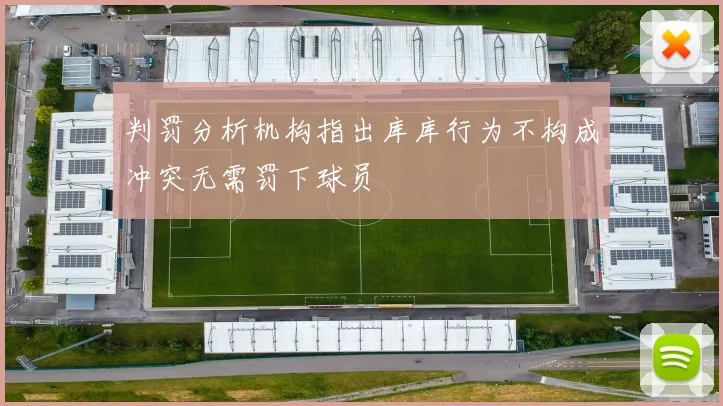 判罚分析机构指出库库行为不构成冲突无需罚下球员